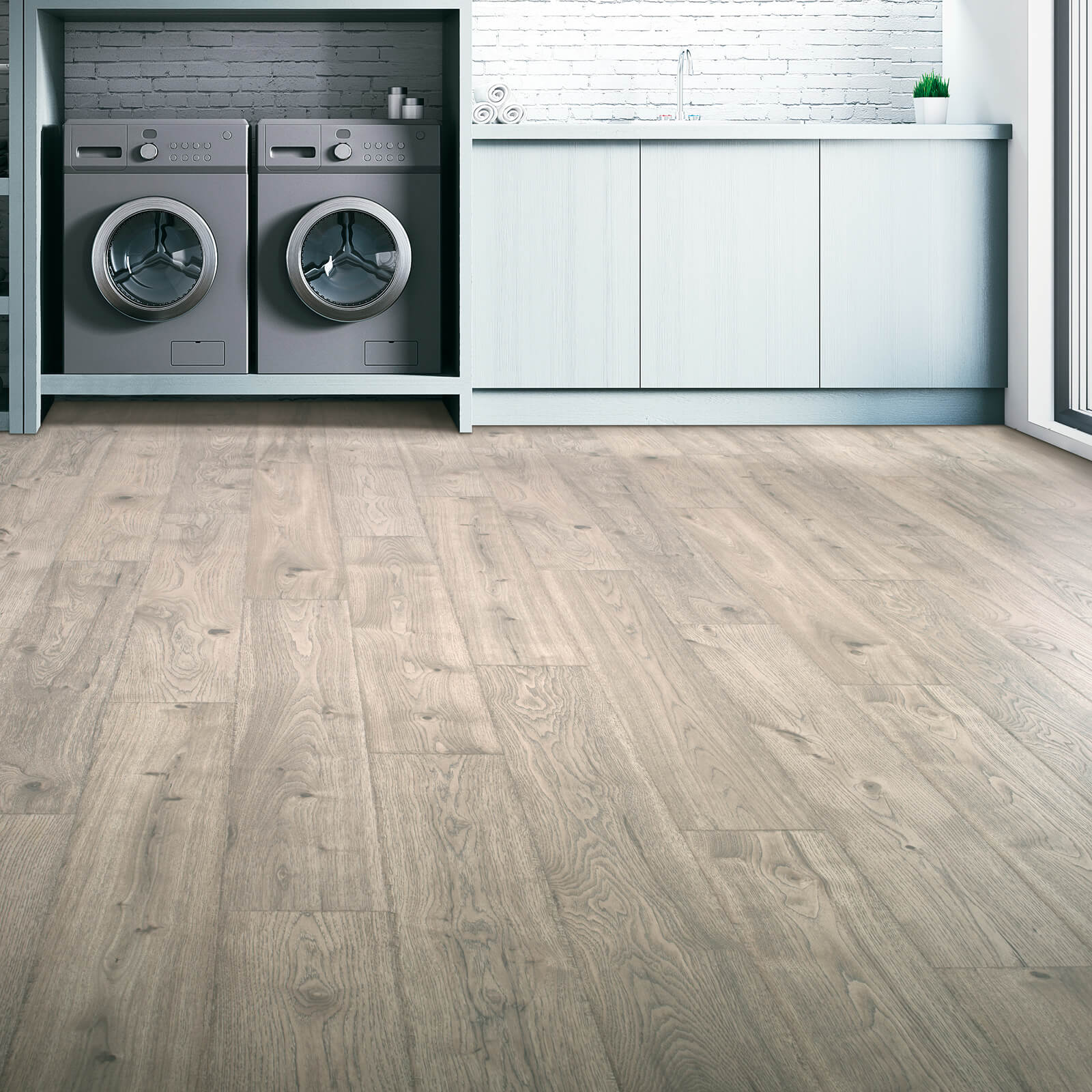 Laundry room Laminate flooring | CarpetsPlus Design Showroom of Hutchinson 