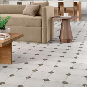 Tile flooring for living area | CarpetsPlus Design Showroom of Hutchinson 