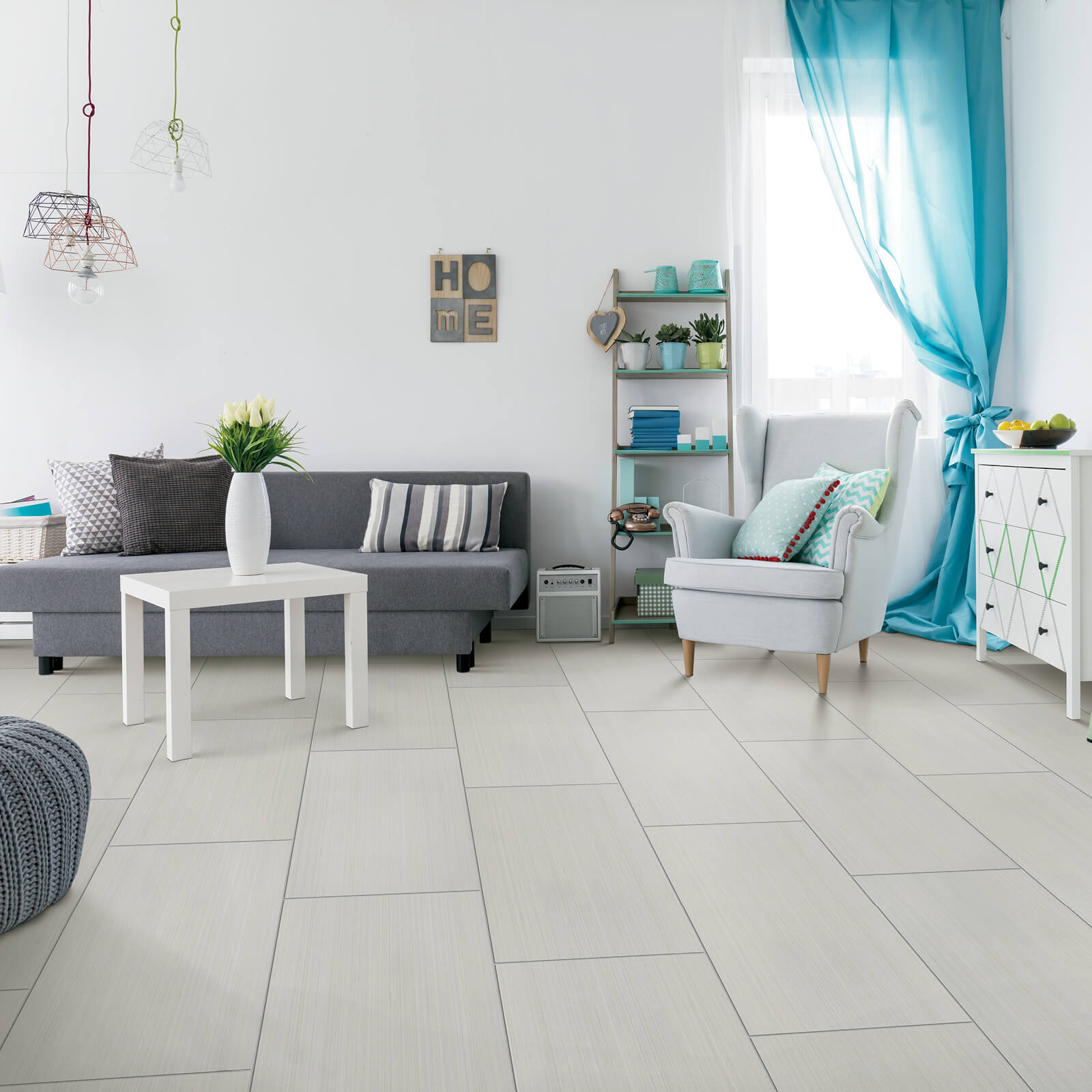 Tile flooring for living room | CarpetsPlus Design Showroom of Hutchinson 