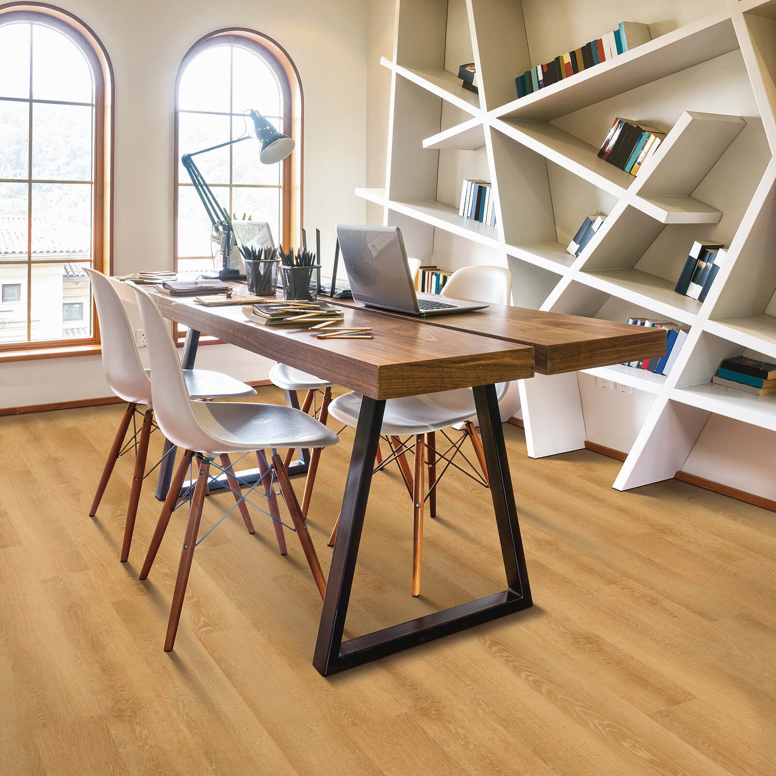 Vinyl flooring for study room | CarpetsPlus Design Showroom of Hutchinson 